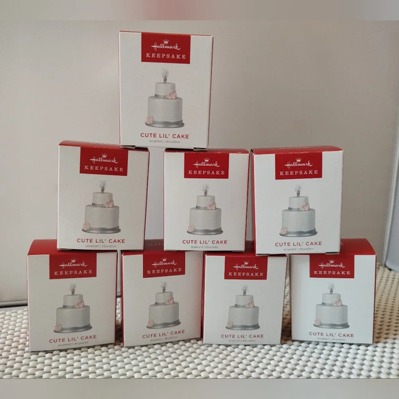 Hallmark Keepsake Bundle 8pcs Cute Lil' Cake